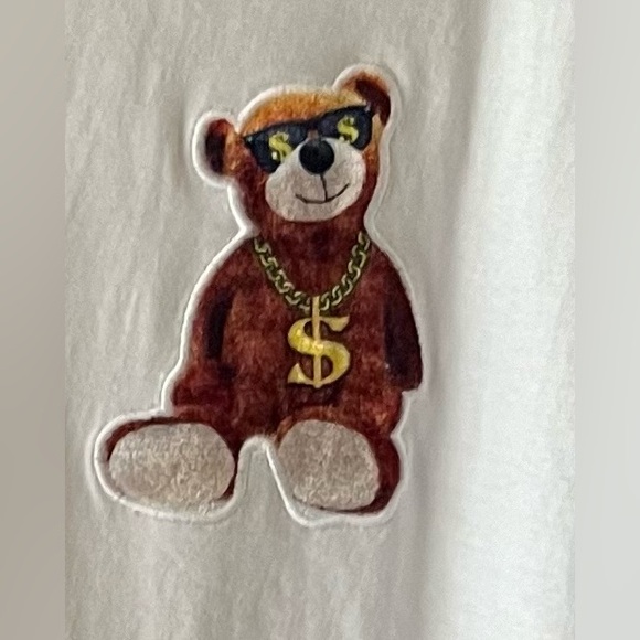 CR- 24 Chrome Edge Size:L Mens T Shirt-Never Surrender Short Sleeve White - Picture 7 of 9